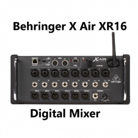 Behringer X Air XR16 Tablet-controlled Digital Mixer