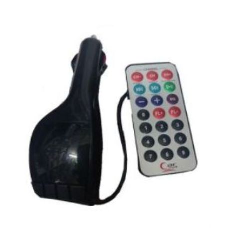 Mp3 Player/FM-Modulator With Display- Black