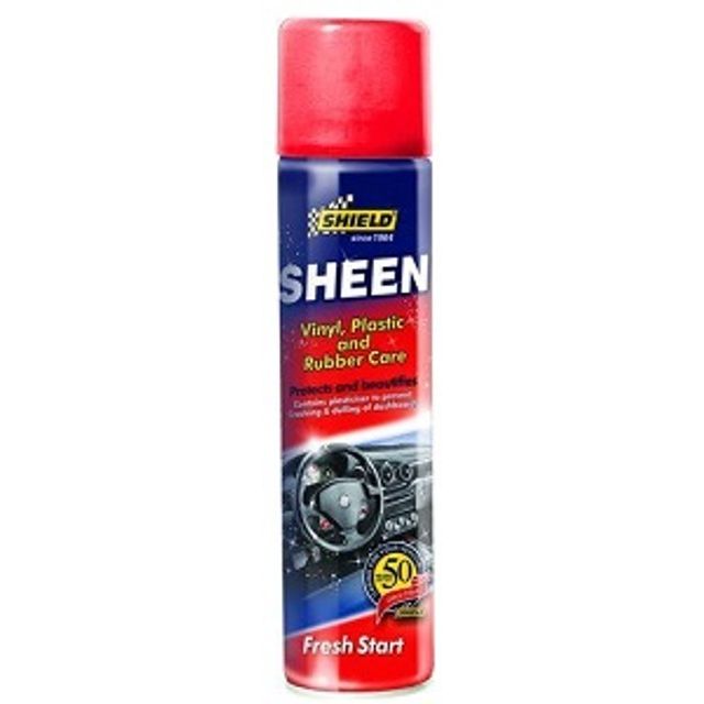 Shield Sheen Vinyl Plastic & Rubber Care Fresh Start 300 ml