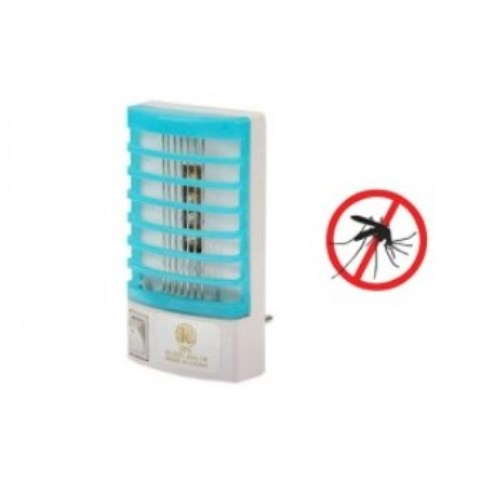 2 in 1 Mute LED Lamp Mosquito Killer with Fashion Shape – 220V – Blue