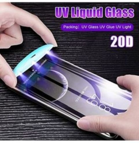 UV Liquid Curved Tempered Glass for Galaxy S8 PLUS