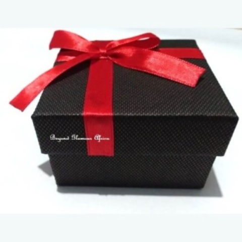 Dark Brown Gift Box With Fashion Bow