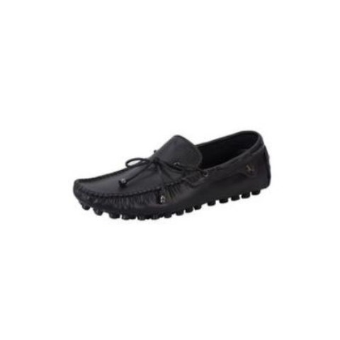 Fashion Black Men's Leather Loafers