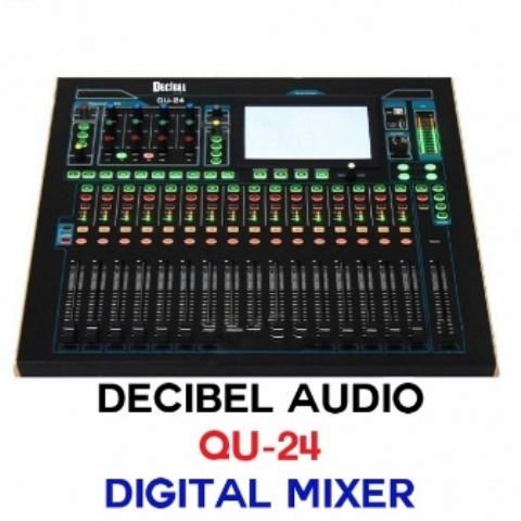 Decibel Audio QU-24 Channel Digital Interface Audio Mixer