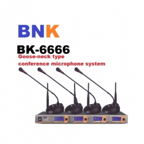 BNK BK-6666 Best quality goose-neck type conference microphone system
