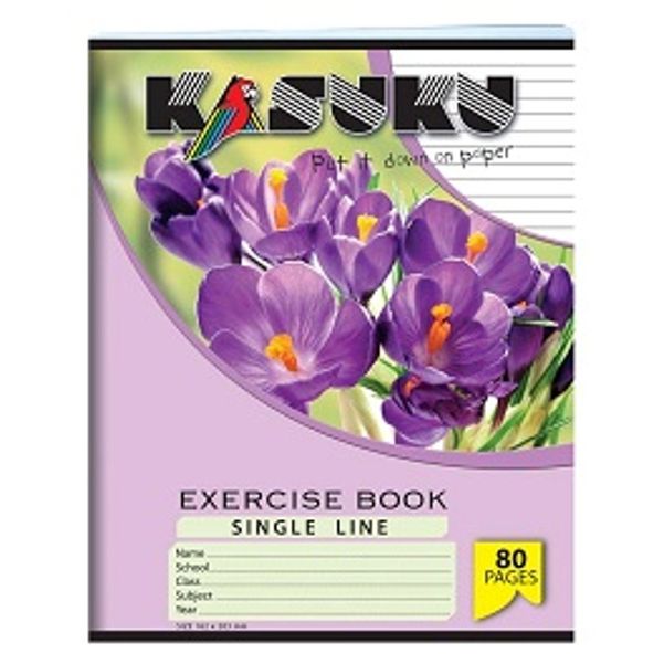 Kasuku Superior Exercise Book Single Line 80 Pages