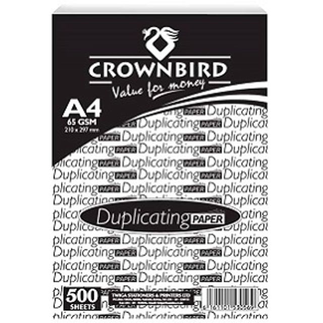 Crownbird duplicating paper A4 80GSM