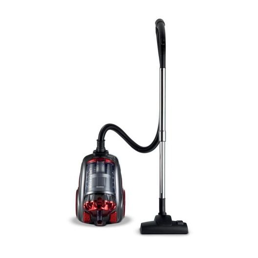 Kenwood VBP80.000RG Dry Bagless Vacuum Cleaner, 3.5L - Black & Red