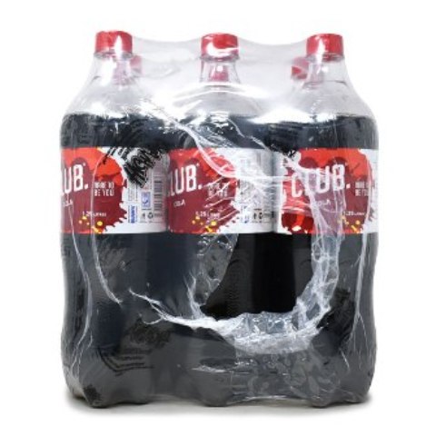 Club Soda Cola 1.25ltr x 6pcs