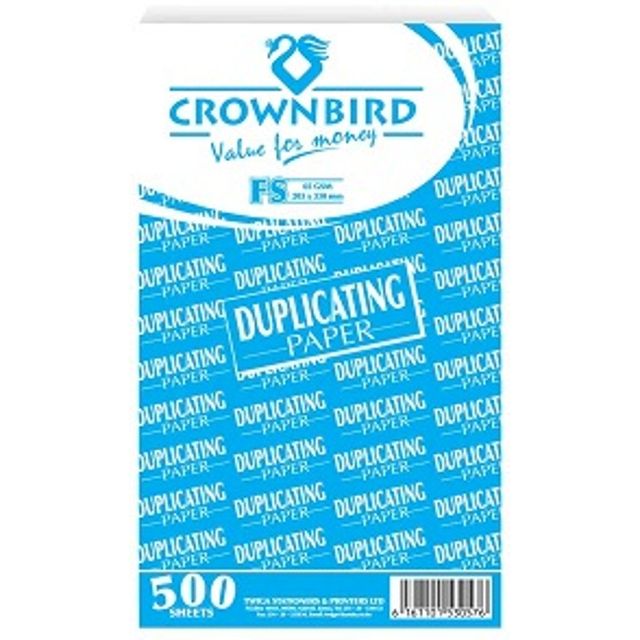 Crownbird Duplicating Paper Fs 80GSM
