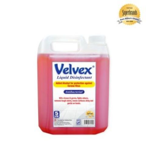 Velvex Liquid Disinfectant With Alcohol 5L