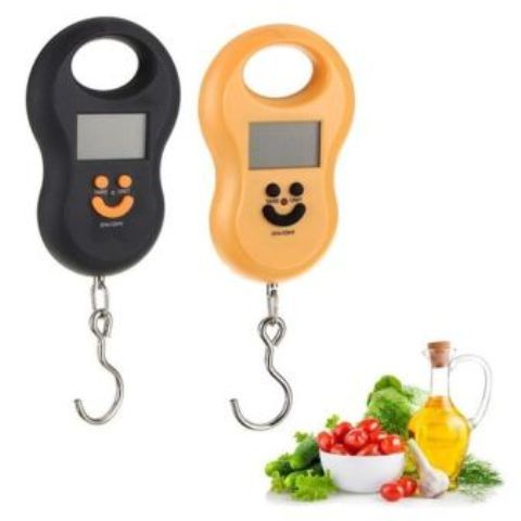 Generic Electronic Portable Weighing Scale - Black