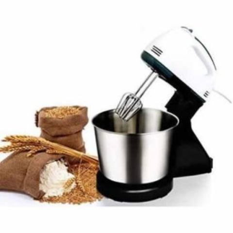 Electric hand mixer with bowl