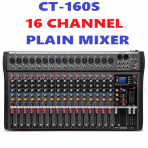CT-160S 16 Channel Plain Mixer