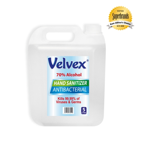Velvex Hand Sanitizing Gel 5 Litres