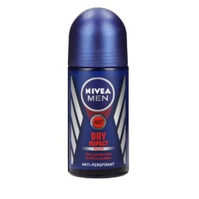 Nivea Anti-Perspirant Deodorant Roll On Dry Impact 50 ml