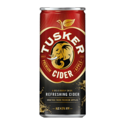 TUSKER CIDER CAN 500ML