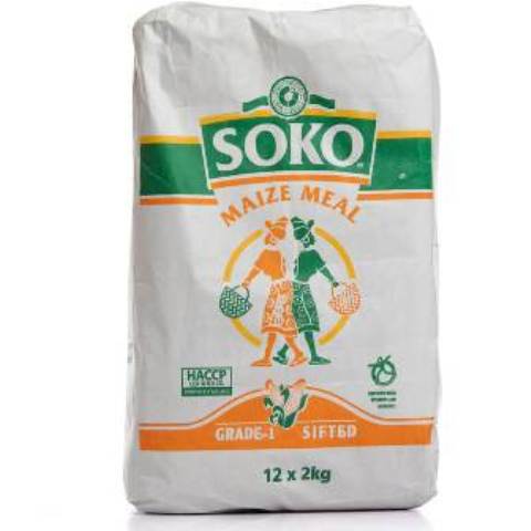 Soko Maize Flour 2kg x 12 pkts - Bale