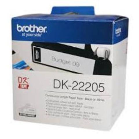 Brother DK22205 | 62mm Continuous Paper Tape