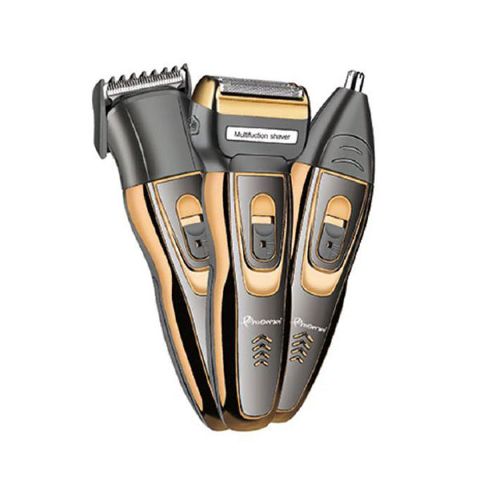 Geemy Gm-595 Waterproof 3 in 1 Hair Clipper and Trimmer