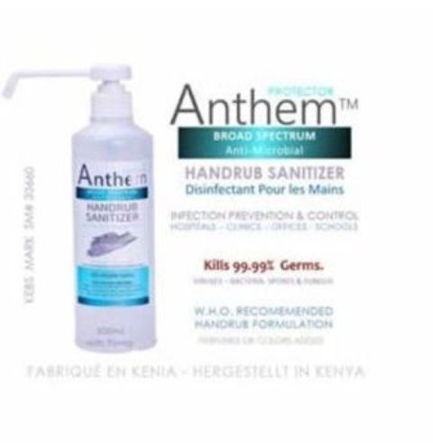 Anthem Anti-Microbial Handrub Sanitizer