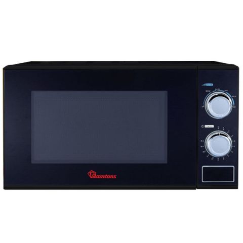 Ramtons 20 Liters Manual Microwave Black -RM/358