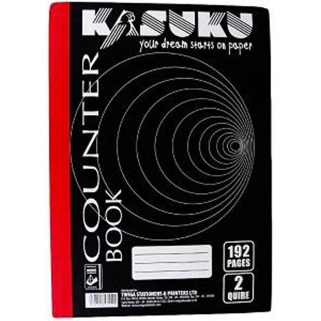 Kasuku Counter Book 2 Quire 192 Pages