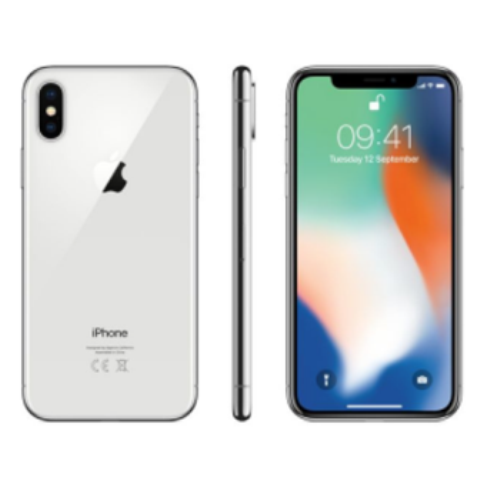 Apple Iphone X 256GB Refurb, Silver