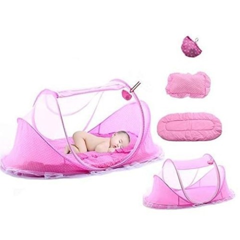 Portable baby bed/nest, Folding Baby Crib Mosquito net