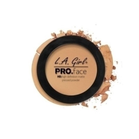 La Girl  Hp Pro Face Pressed Powder Medium Beige -GPP609