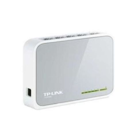 TP Link Desktop Switch - 5-Port - 10/100Mbps - TL-SF1005D - White