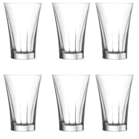 Lav Truva Highball Cocktail Tumbler Glasses - 350ml - Pack Of 6