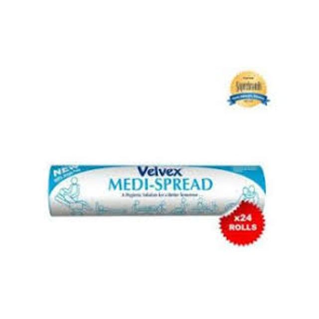 Velvex Disposable Medispread 24 Rolls