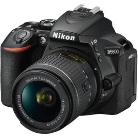Nikon D5600 Digital SLR Camera Plus 18-55mm AF-P VR Lens Kit Black
