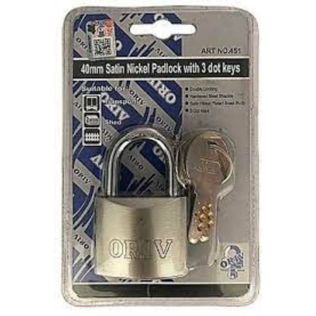 Oriv Satin Nickel P/Lock #451
