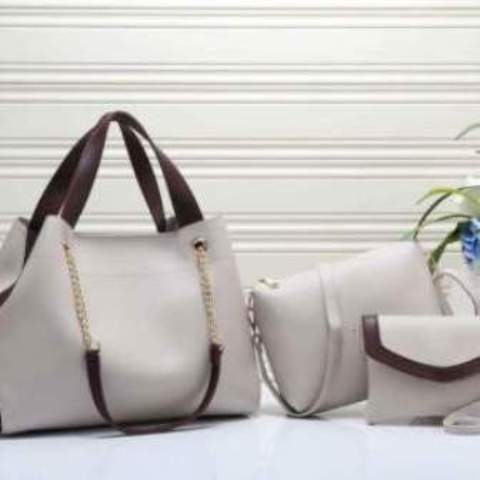 Classy 3in1 Ladies Handbags  White
