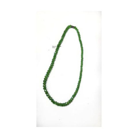 Ladies green crytsal necklace