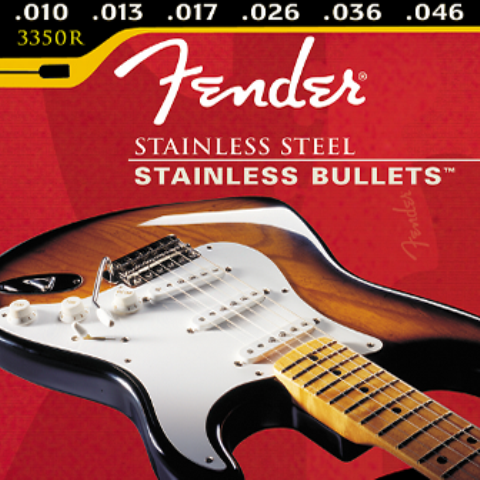 Fender Stainless Bullets 3350R Regular Electric Guitar Strings
