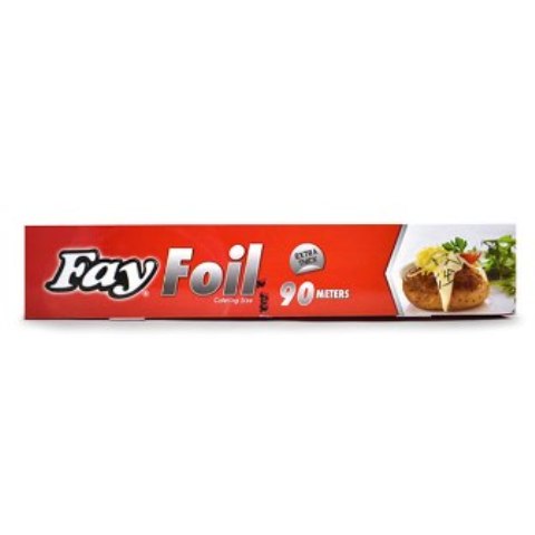 Fay Aluminium Kitchen Foil Catering Size - 45cm × 90m