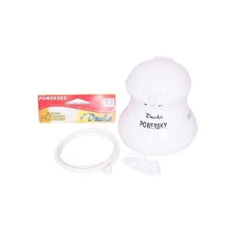POWERSKY Instant Hot Water Shower - Designed For Fresh Water - White