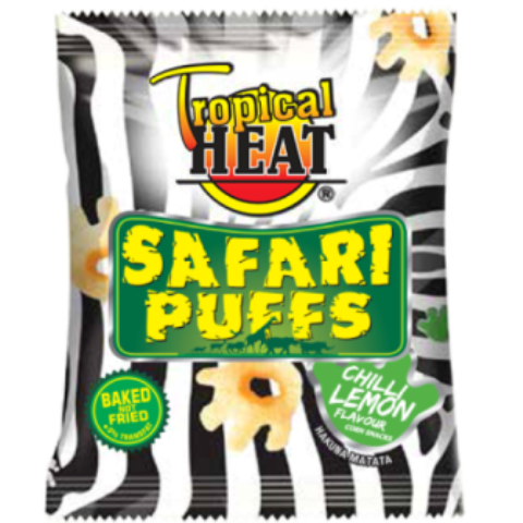 Safari Puffs - Chilli Lemon 20g