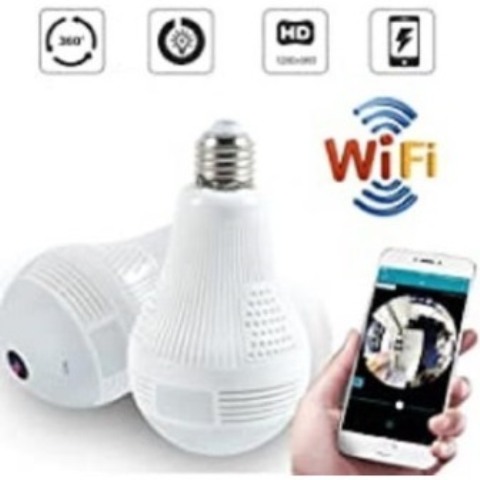 Panorama Nanny Bulb Camera With WIFI for remote viewing