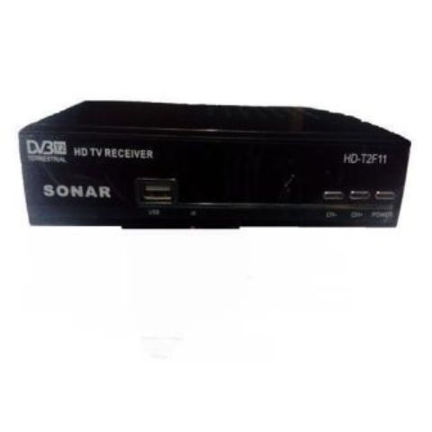 Sonar Free To Air HD Decoder - No monthly charges- Black