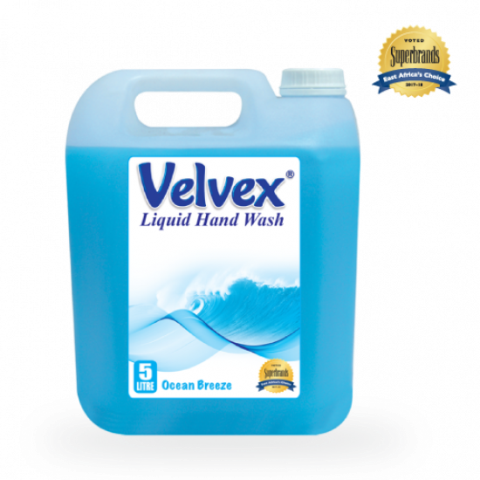 Velvex Liquid Handwash Soap Ocean Breeze-5 Litres