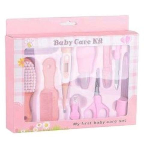 Baby Care Elegant portable Baby Grooming Nursery care Healthy Kit - Pink