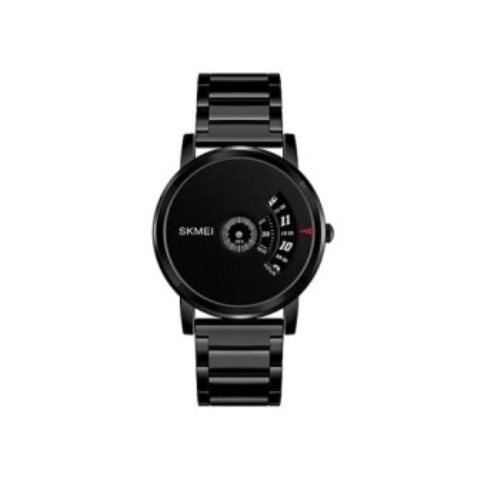 Skmei Simple Style Mens Watch Stainless Steel Band 1260 – Black
