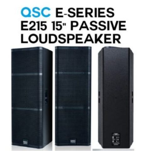 QSC E-Series E215 15″ Full Range Passive Loudspeaker