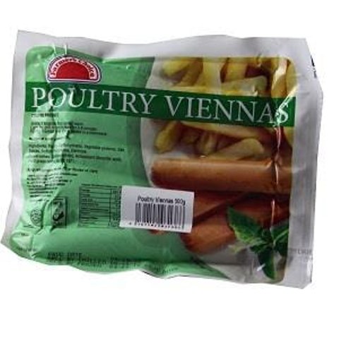 Farmers Choice Poultry Viennas 500 g
