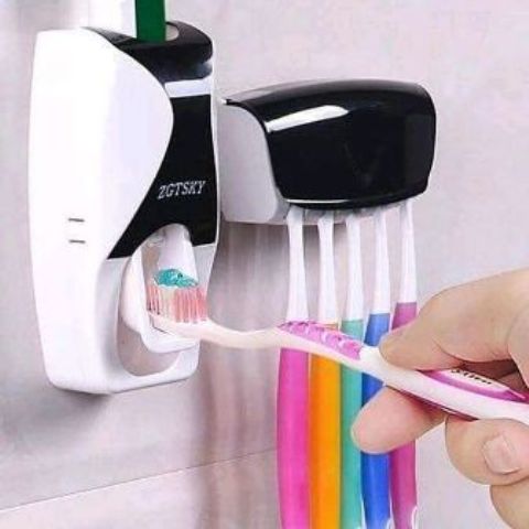 Tooth paste dispensers