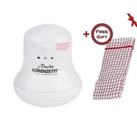 Lorenzetti Instant Heater – for Hot Shower + a Free Hand Towel